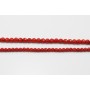 Bamboo mer teinte rouge Rond Facette