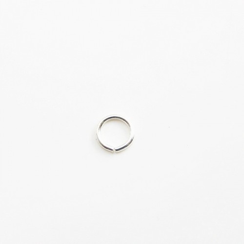 Offene Ringe silber 0.7x5mm x 100St