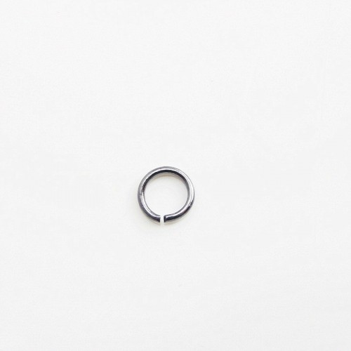 Offene Ringe schwarz 0.8x5mm x 100St