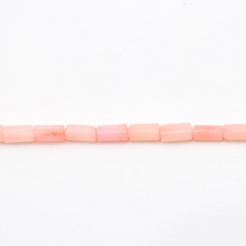 Bambù marino, tonalità rosa, tubo, 2x6mm x 40cm