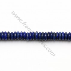 Lapis lazuli roundel 2*6mm x 10 pcs