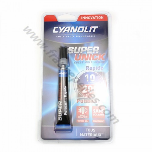 Cyanolit glue, "super unick" glue fast multi-purpose x 1pc