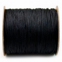 Black thread polyester 1.5mm x 2m