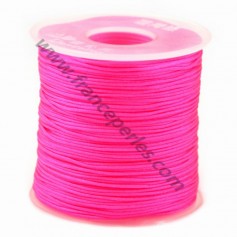 Vivid pink thread polyester 0.8mm x 5 m