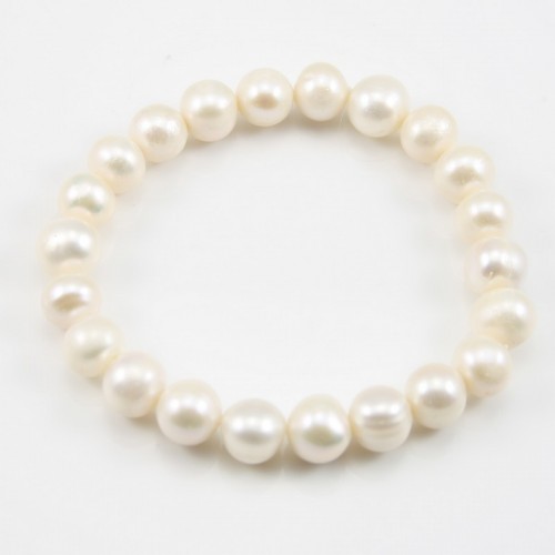 Adrienne Bracelet Freshwater White Pearl 