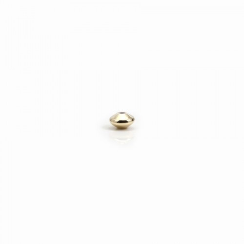 Perles rondelles en Gold Filled 4.5x2.5mm x 1pc