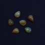 Cabochon opale ethiopian goutte 8x10mm x 1pc