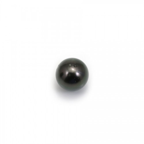 Perle de culture de Tahiti de forme ronde 10-10.5mm x 1pc