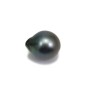 Perle de culture de Tahiti de forme half-ronde 13-14mm x 1pc