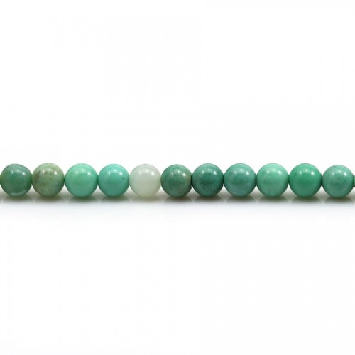 Agata verde, forma rotonda 4 mm x 40 cm