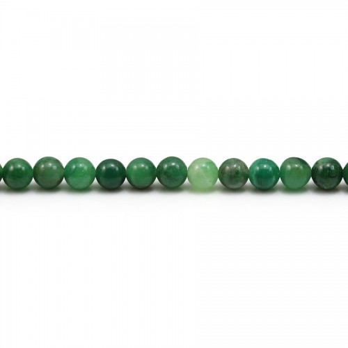 Jade verdite rond 4mm x 40cm