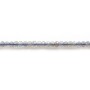 Labradorite grise, en forme de rondelle faette,1.5x2.0mm x 40cm