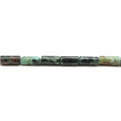 "African Turquoise", tube shape, 3.5 * 8mm x 40cm
