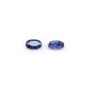 Saphir bleu à sertir, de forme ovale, 3 * 5mm x 1pc