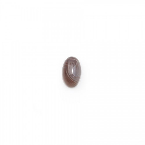 Cabochon de ágata Boswana, forma oval, 3 * 5mm x 4pcs