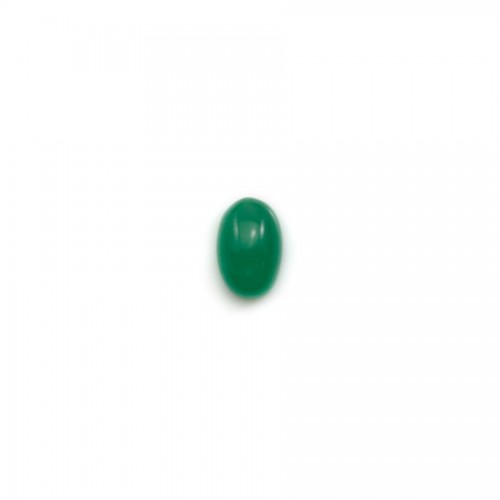 Cabochão aventurino verde, qualidade A+, forma oval, 4 * 6mm x 1pc