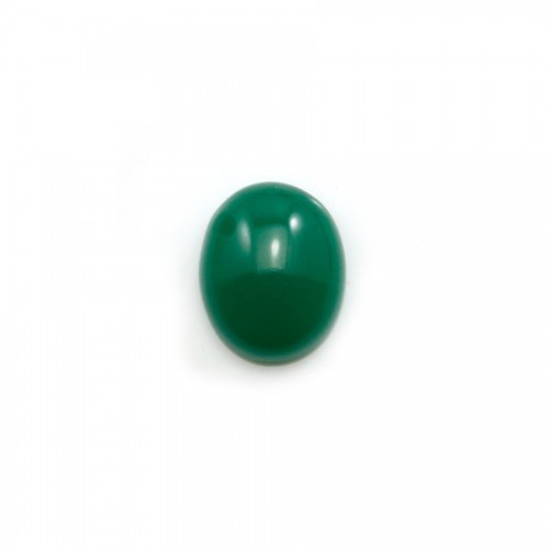 Cabochon di avventurina verde, qualità A+, forma ovale, 10x12 mm x 1 pz