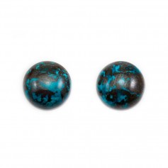Chryscolle cabochon, 14mm round shape x 1pc
