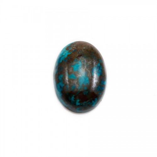 Cabochon chrysocolle ovale 12x16mm x 1pc