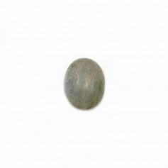Labradorit-Cabochon, ovale Form, 7 * 9mm x 4pcs