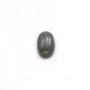 Cabochon of labradorite, in oval shaped, 7 * 9mm x 4pcs