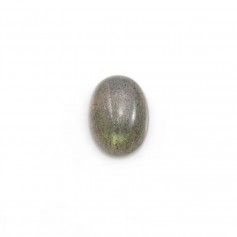 Cabochon di labradorite, forma ovale, 9x12 mm x 2 pezzi