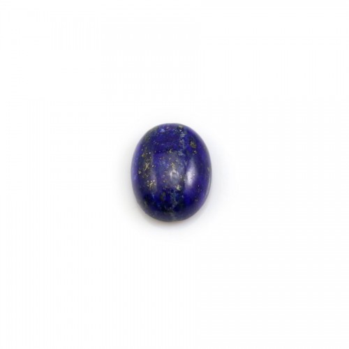 Lapis lazuli cabochon, oval 7x9mm x 1pc