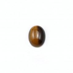 Tiger eye cabochon, in oval shaped, 7 * 9mm x 4pcs
