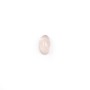 Cabochon Quartz Rose ovale-plat 3x5mm x 4pcs