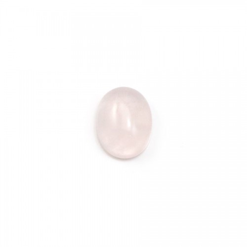 Quarzo rosa cabochon, forma ovale, 7 * 9 mm x 4 pezzi