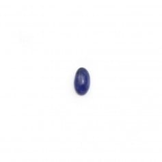 Cabochon sodalita, forma oval, 3 * 5mm x 4 pcs