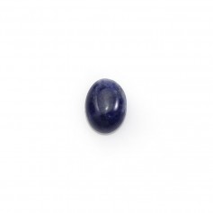 Cabochon of sodalite, in oval shaped, 6 * 8mm x 4 pcs