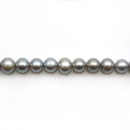 Freshwater cultured pearl round 8-9mm x 40cm