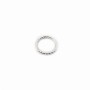 Silver 925 Round Rings 8mm x 4pcs 
