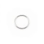Silver 925 Welded Round Rings 10mm in bag 