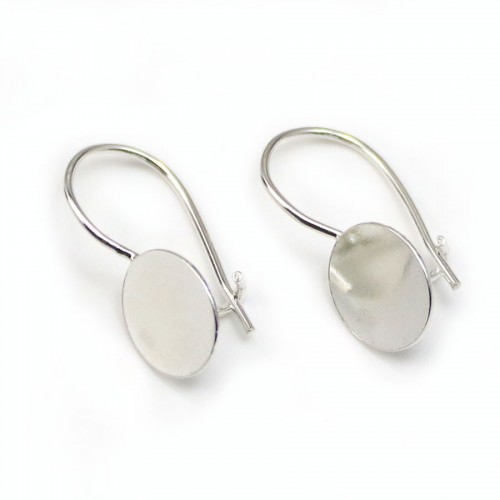 Earrings threadse for Stick, Sterling Silver 925 , 9.6mm X 2 pcs 