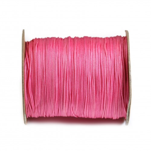 Deep pink polyester yarn 1mm x 250m