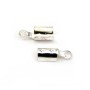 Clip terminator for lace, 925 Sterling Silver 4mm x 2pcs