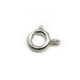 Silver 925 Spring Clasp 8mm x 1pc