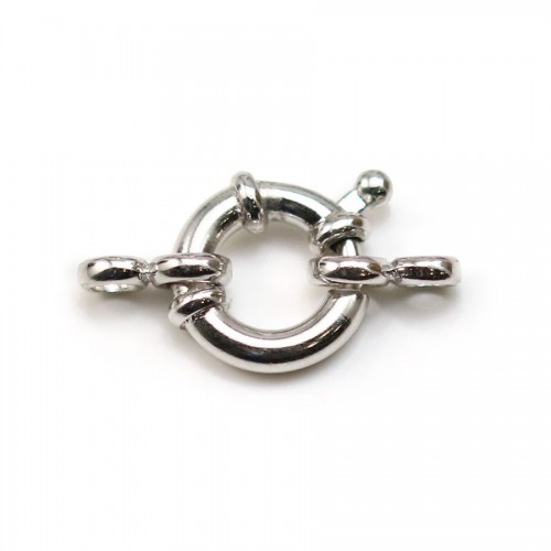 925 sterling silver spring ring clasp 10mm x 1pc