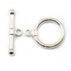 925 sterling silver toggle clasp 18mm x 1pc 