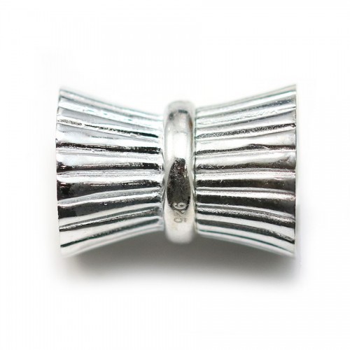 Chiusura magnetica in argento 925 22,5x15,50 mm x 1 pezzo