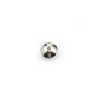 Perla redonda de plata 925 2.5x5.5mm x 5pcs