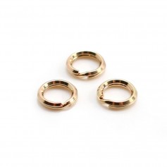Gold Filled Spring Rings 6.2mm x 5pcs