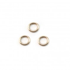 Gold Filled Soldered Rings 0.76x5mm x 5pcs