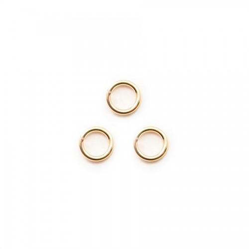 Open Ring Gold Filled 0.64x4mm x 10pcs