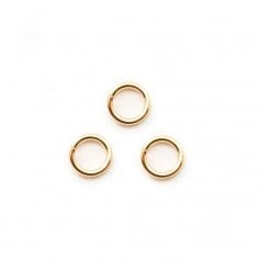 Gold Filled Open Rings 0.64x5mm x 10pcs