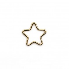 Anneau étoile en Gold Filled 10.5mm x 2pcs