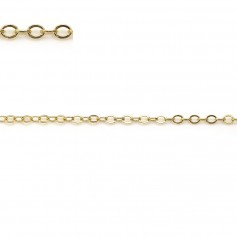 Gold filled chain link 1.6x2.1mm x 50cm