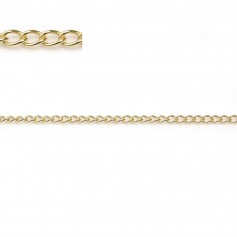 Curb Chain Gold Filled 1.5x2.0mm x 50cm
